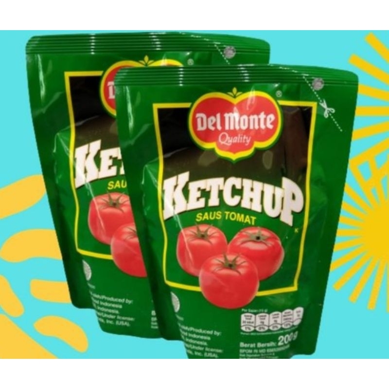 

Del Monte Ketchup Saus Tomat 200g