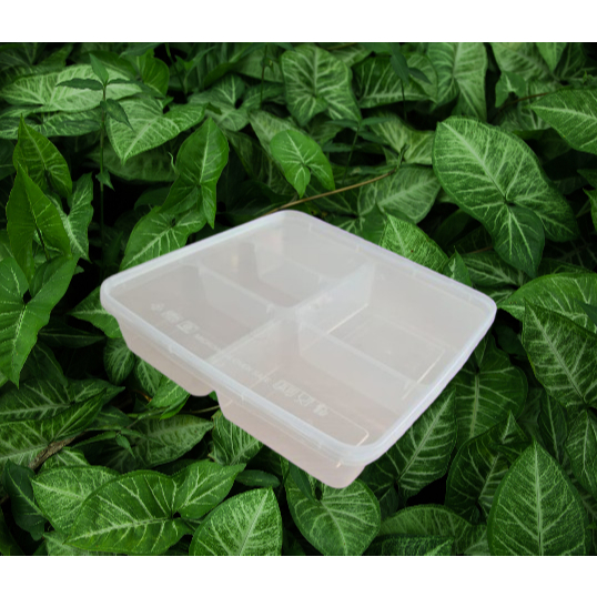 

Thinwall KCS Sekat 5 (SQ 5S) Isi 25 Kotak Makan Nasi Bento Kontainer