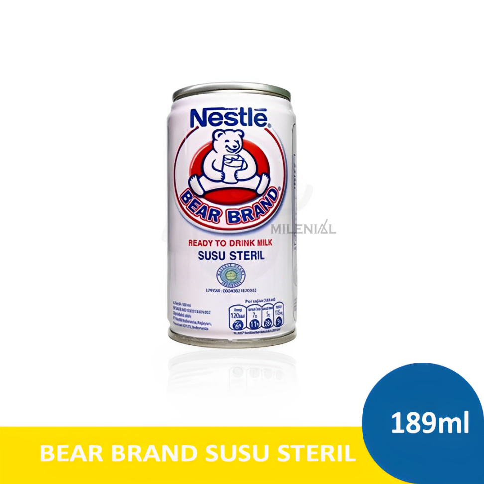 

Bear Brand Susu Beruang Nestle Susu Steril 189ml