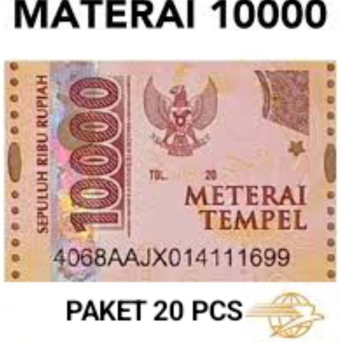 

Terbaru Materai 1 2 pcs