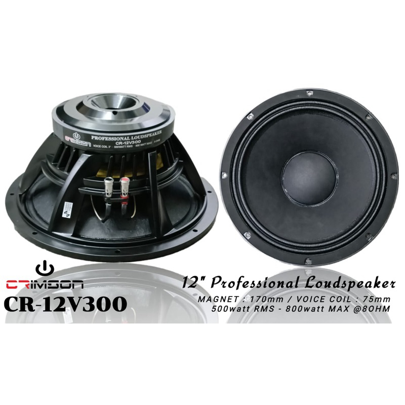 speaker 12” crimson CR-12V300