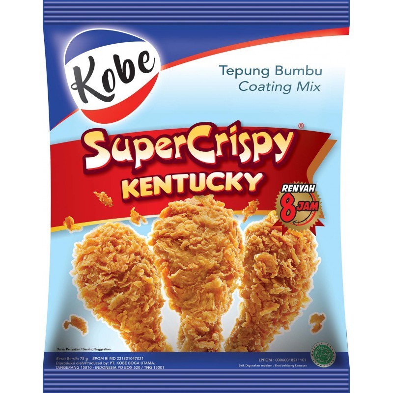 

Tepung Bumbu Kentucky Crispy Kobe - 850 Gram