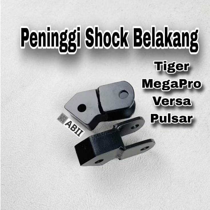 Peninggi Shock Belakang MegaPro Pulsar Tiger Verza