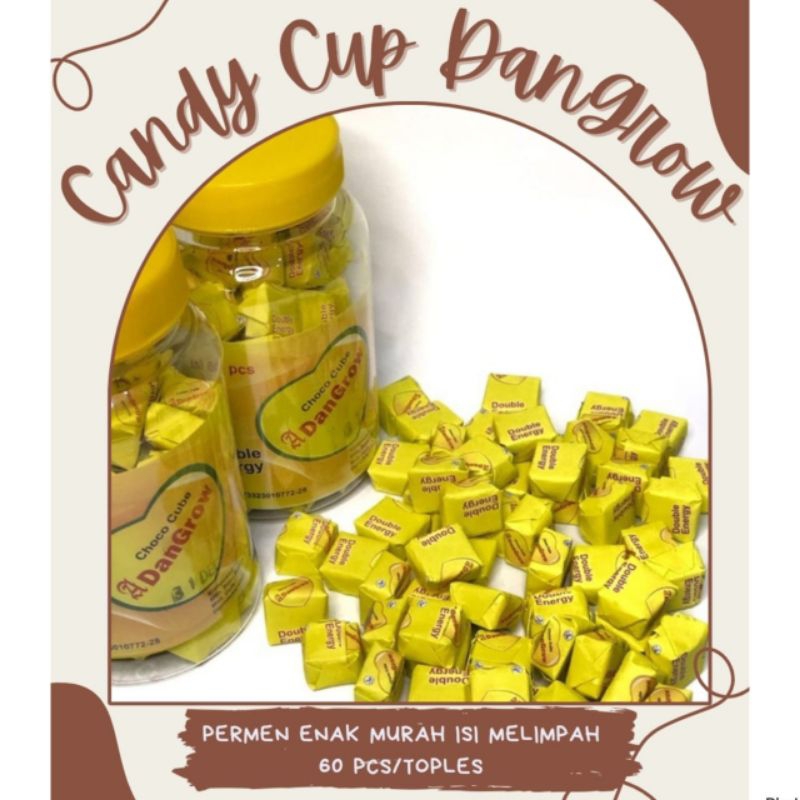 

CANDY CUBE DANGROW || 1 TOPLES ISI 60 || PERMEN SUSU ENAK MURAH ISI MELIMPAH