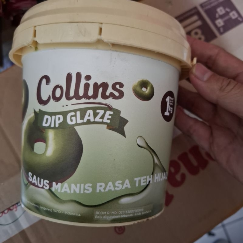 

Collins glaze rasa teh hijau