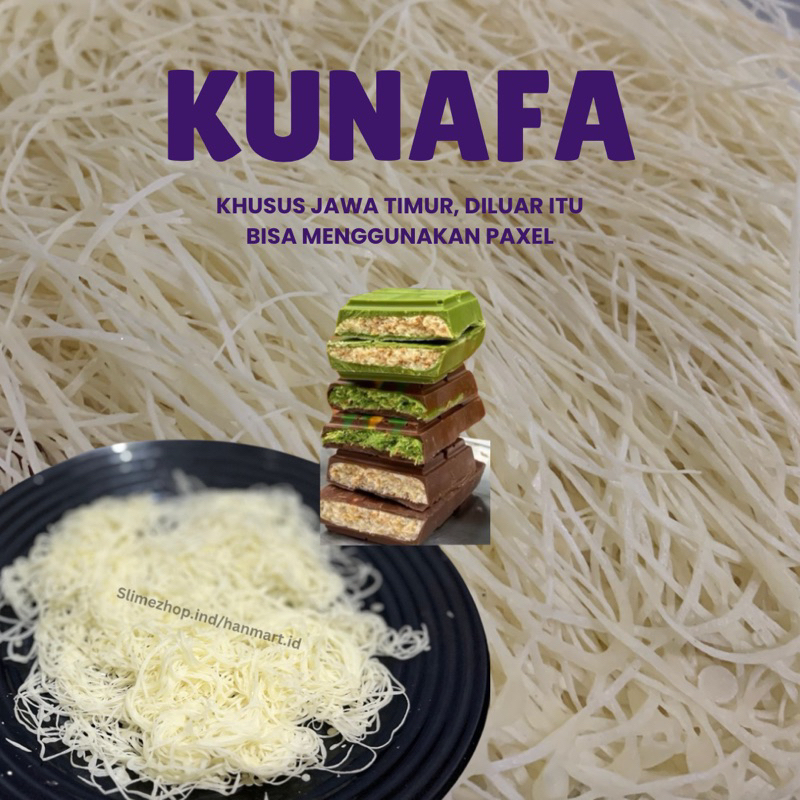 

KUNAFA LOKAL UNTUK COKLAT DUBAI 100GR