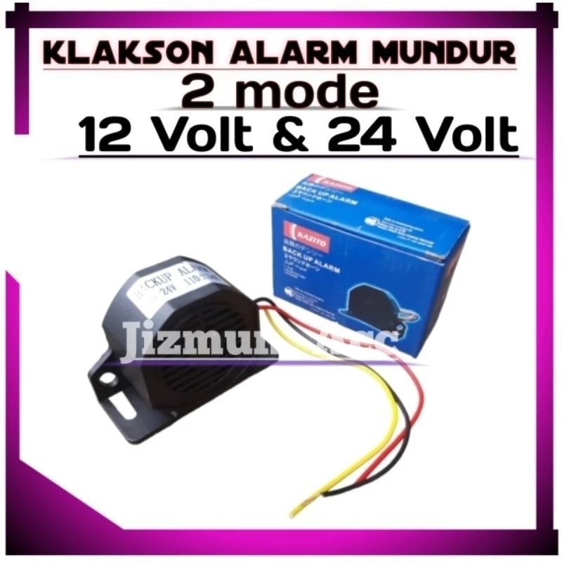 Klakson Alaram Mundur 2 Mode suara 12 volt-24 volt mobi truk rem motor