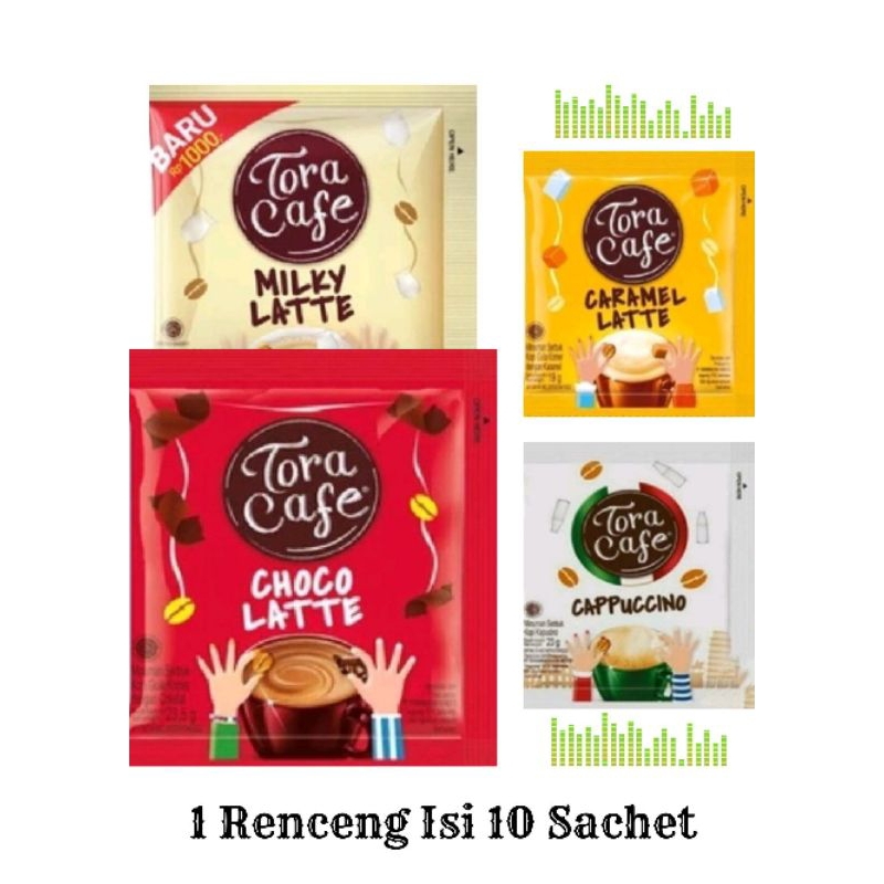 

Tora Cafe Renceng Isi 10 Sachet