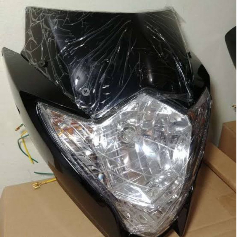 batok kepala reflektor lampu depan satria fu 150 facelit tahun 2014