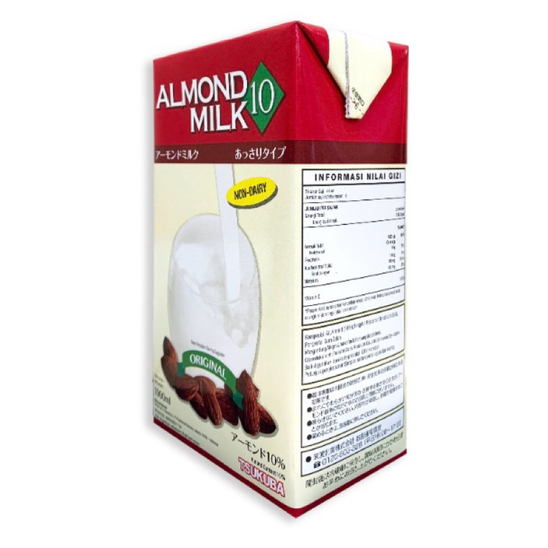 

Almond milk Tsukuba original - 1000ml - beli satu gratis satu - expired cepat - susu almond