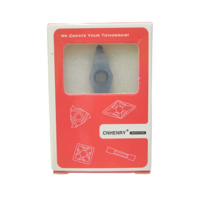 PCD DIAMOND INSERT MIRROR VCMT 160412 CL400 CNHENRY MADE IN KOREA . Pahat Bubut Almunium Durral Kinc