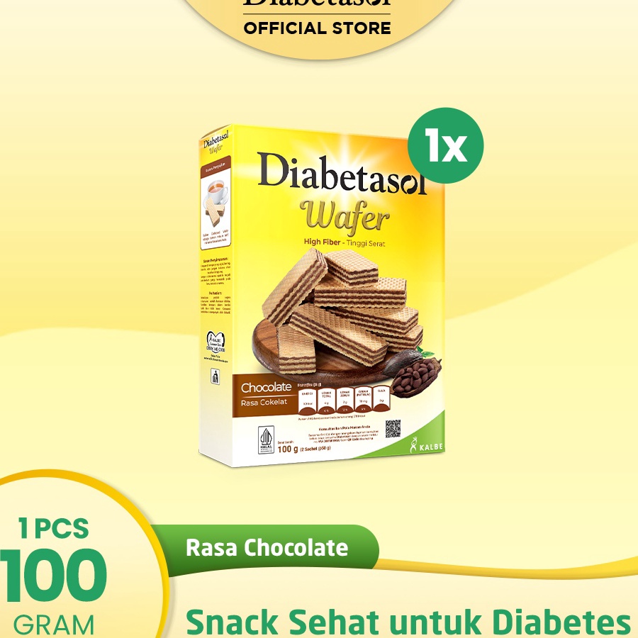 

PRODUCT HOT Diabetasol Wafer Chocolate 2x5g