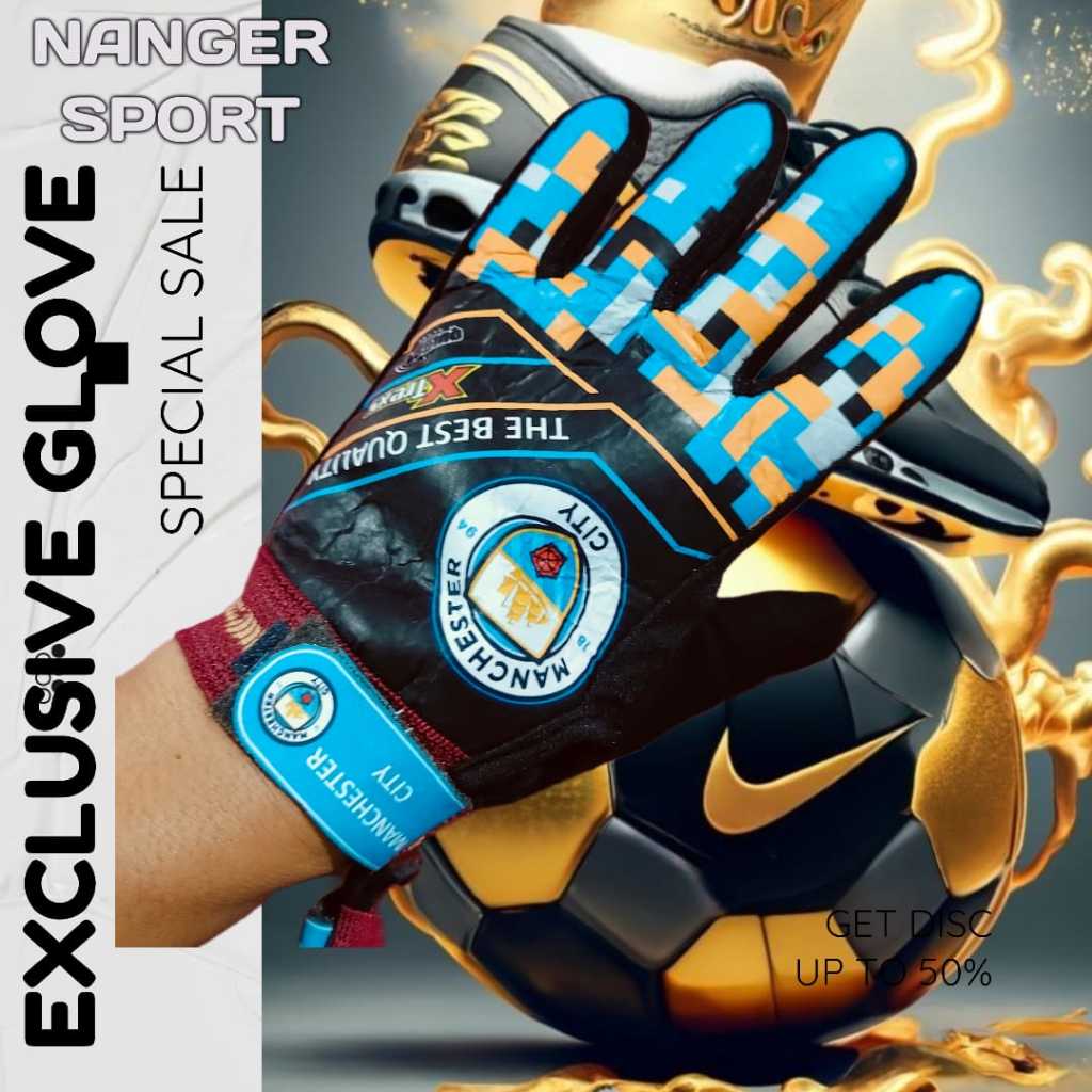 RB Sarung Tangan Kiper Bola - Goal Keeper Glove - sarung tanang kiper anak murah/sarung tangan kiper