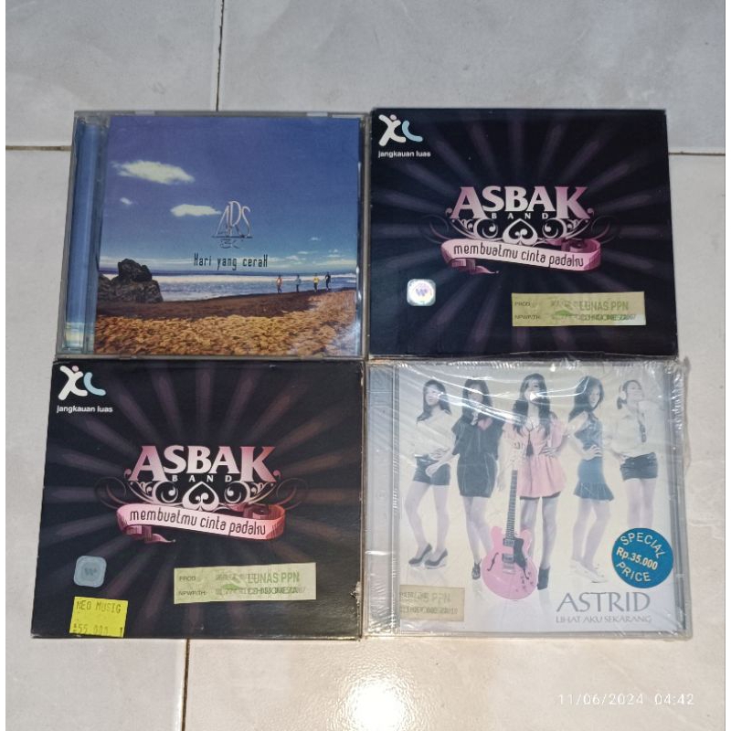 cd Indonesia ARS 3C-Hari Yang Cerah / ASBAK BAND-Membuatmu Cinta Padaku (1) / ASBAK BAND-Membuatmu C