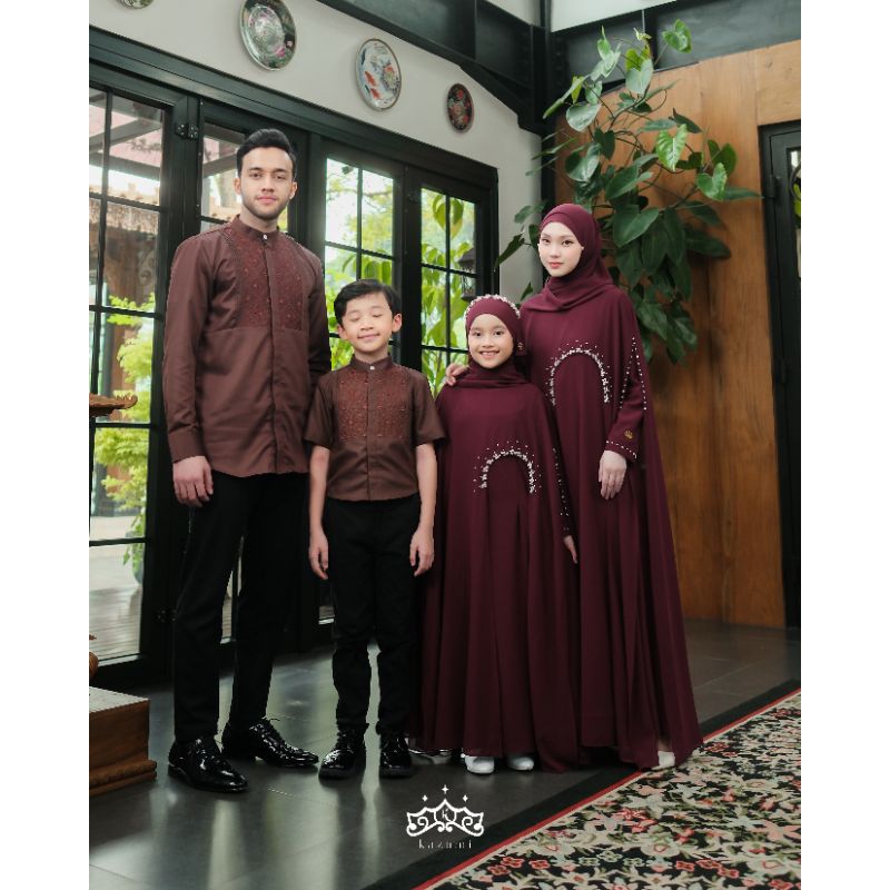 READY STOCK ‼️LUNA ABAYA SARIMBIT Original by Kazami