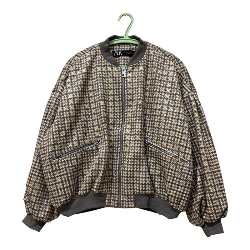 Zara Jacket Bomber Wanita Original Preloved
