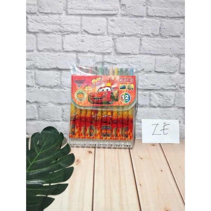 

1 pack Rolling Crayon pencil/pensil mewarnai putar
