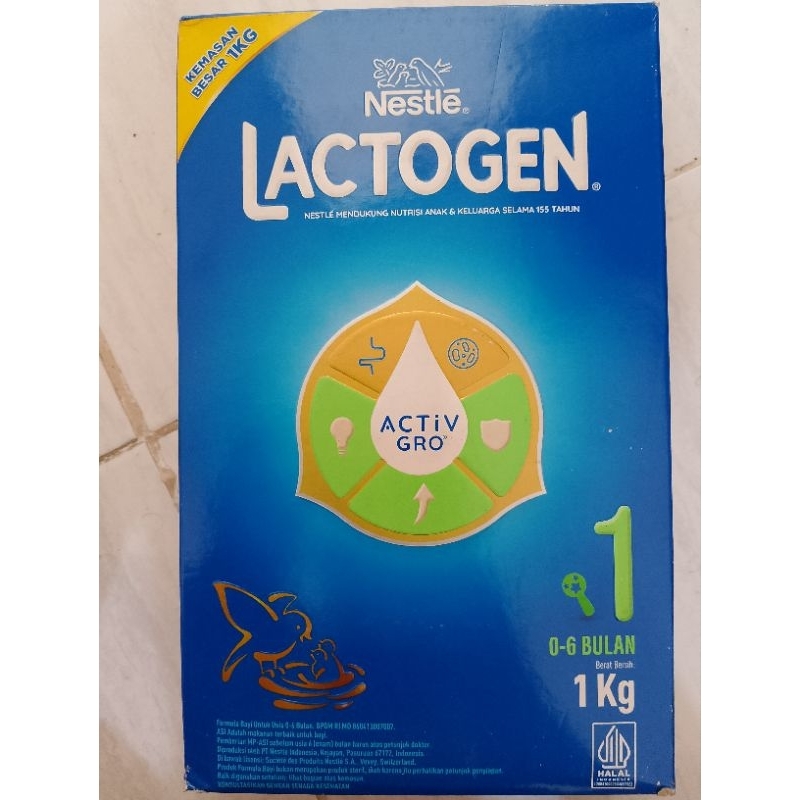 susu lactogen umur 0-6 bulan