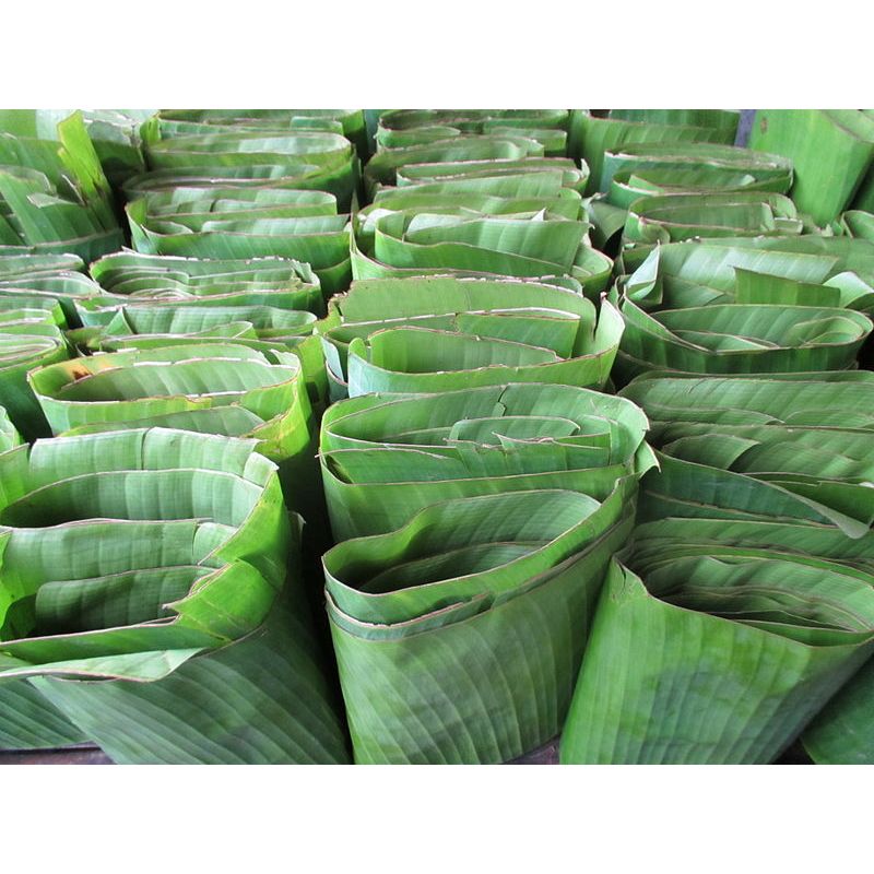 

Daun Pisang Bungkus Makanan Siap Pakai Untuk Paket 1kg By Kremokids