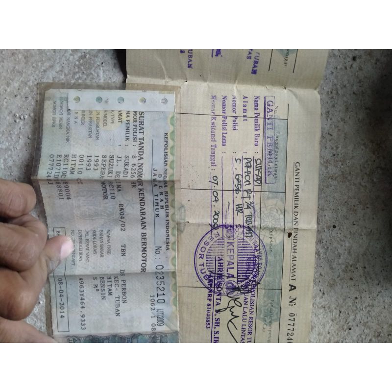 dokumen Suzuki crystal 1993