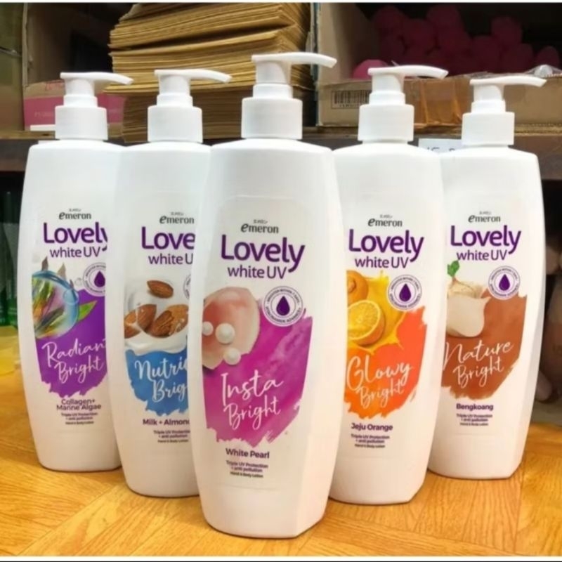 ( 500ml ) Emeron lovely natural hand & body lotion | Handbody lotion