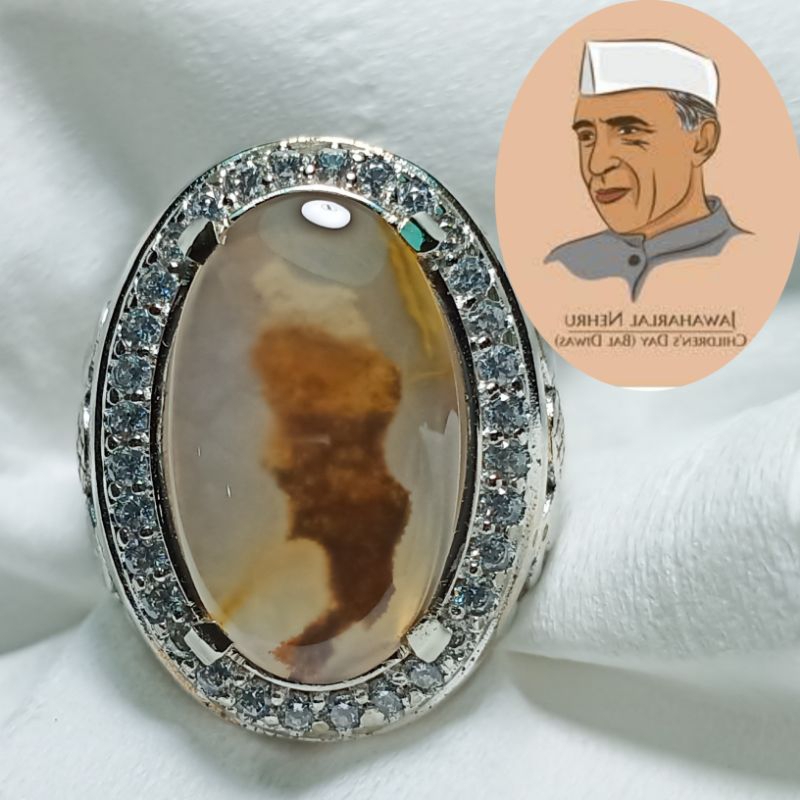 Batu Akik Kristal Gambar - Susup Chalcedony. Bukan Batu Bacan Doko Totol Bacan Doko Kristal Blue Sap