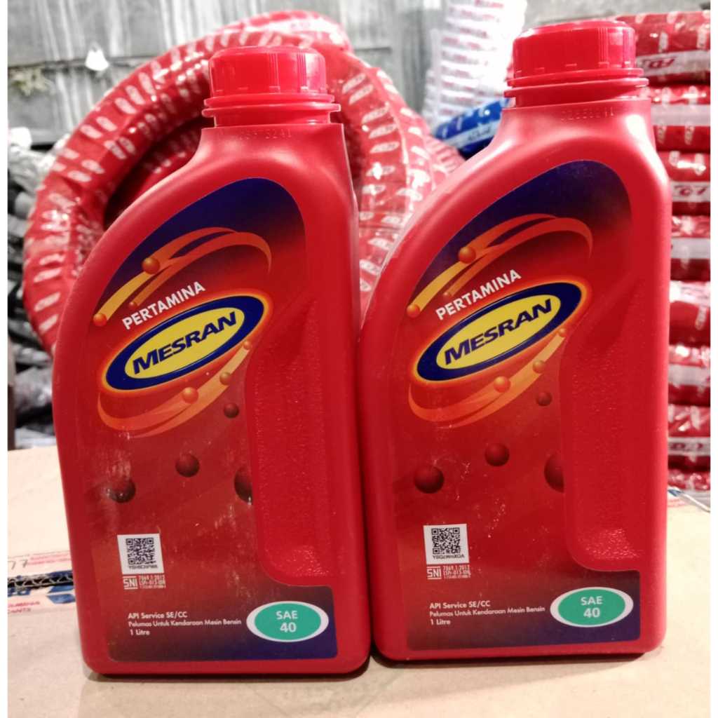 Oli Pertamina MESRAN SAE 40 ORIGINAL 1 LITER