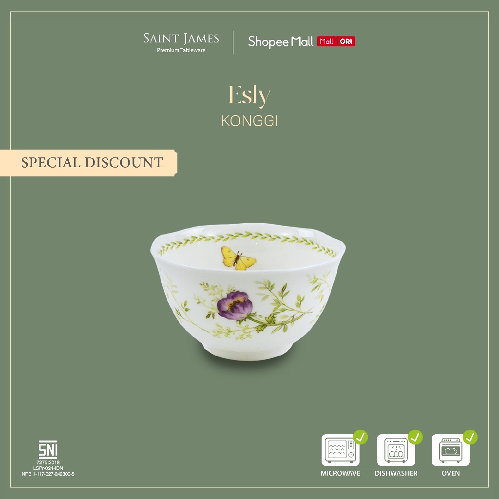 Saint James Esly Konggi Bowl - Mangkuk Sup
