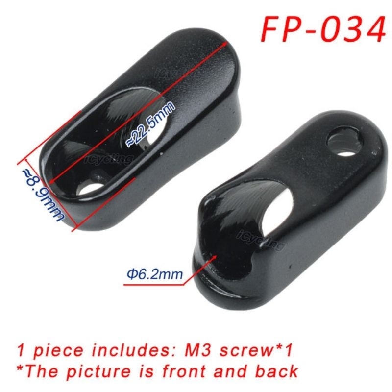 Cable guide frame roadbike dan lainya jalur kabel outer top tube polygon stratos dan lainya