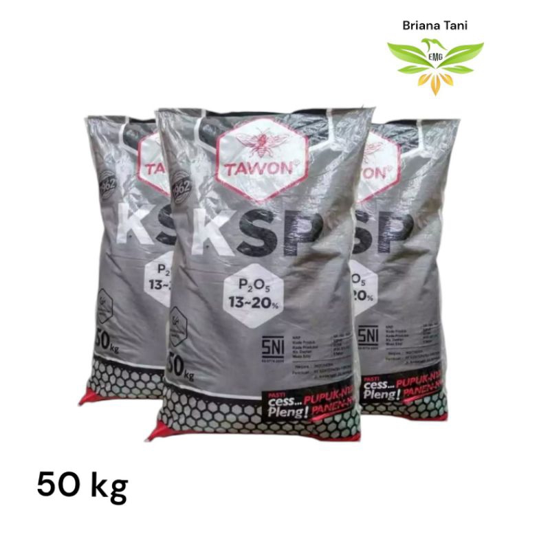 ￼Pupuk KSP Tawon 50kg Phosphate berkualitas Meningkatkan Perakaran Dll Tawon