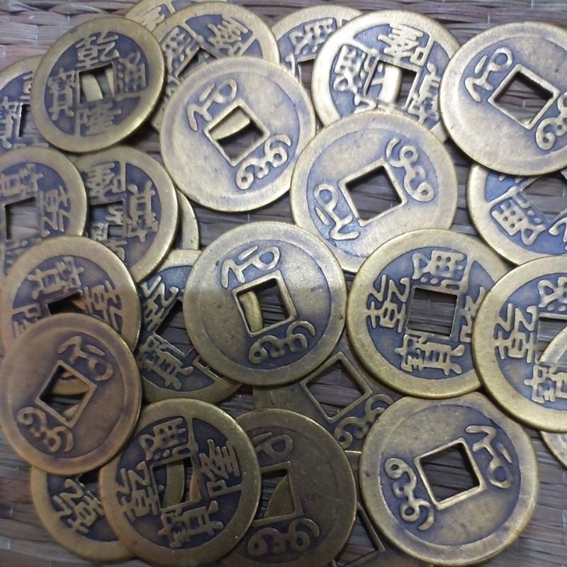 uang kepeng fengsui pis bolong cina#ukuran 2,5 cm