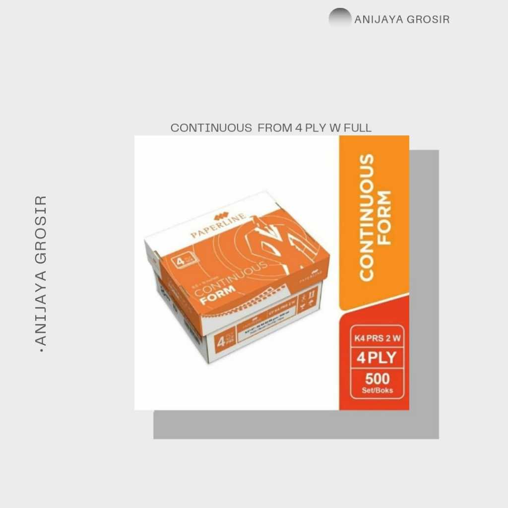 

CONTINUOUS FROM 4PLY W FULL 1DUS ISI 500 SET MEREK PAPERLINE