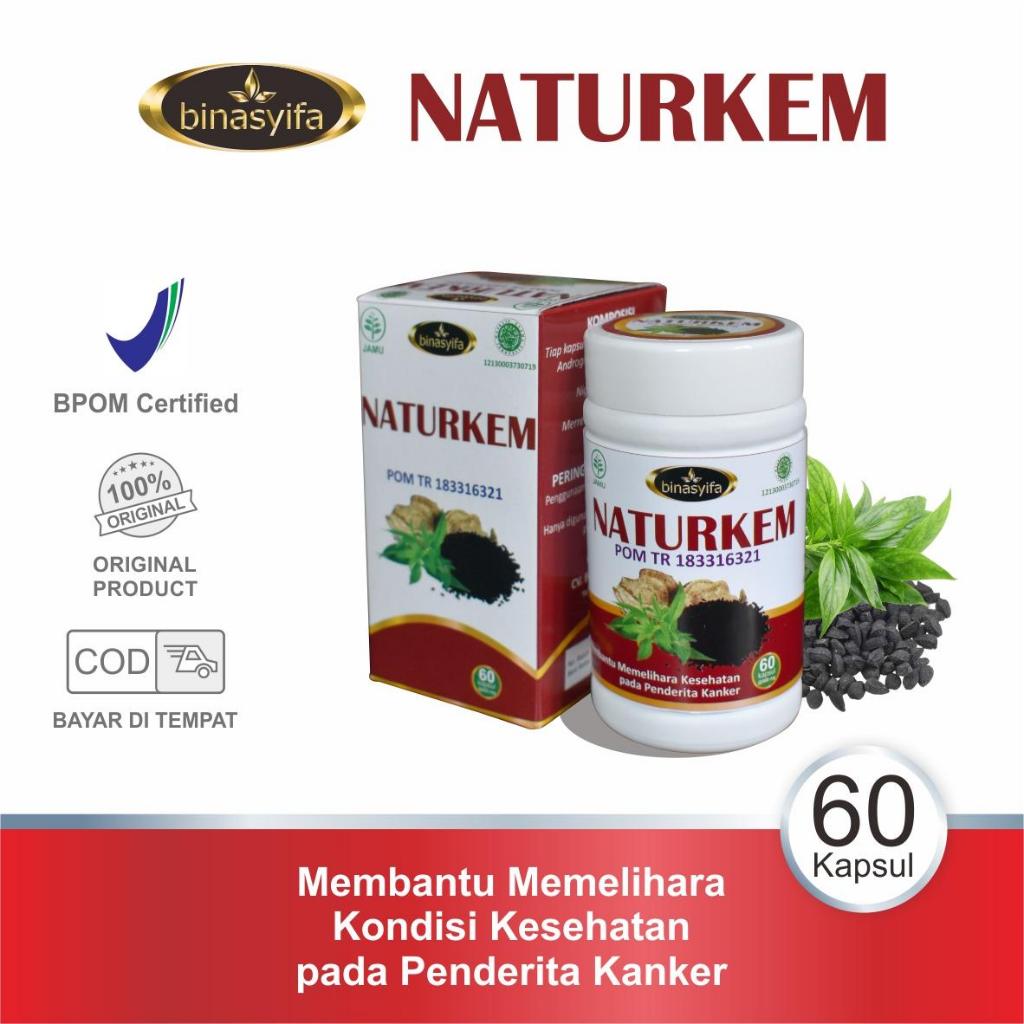 NATURKEM Obat Kista Tumor Mioma Kanker Ovarium Gurah Rahim Kista Dan Miom Herbal BinaSyifa