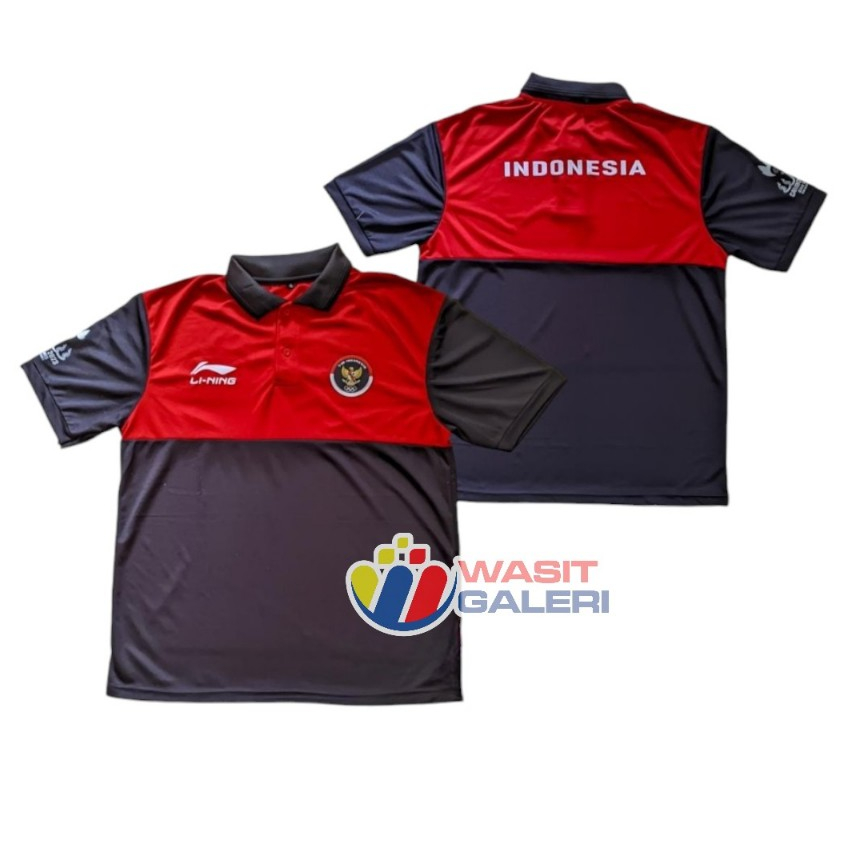 POLO T - SHIRT TIMNAS INDONESIA SEA GAMES 2023 (Ll-NlNG - GARUDA - SEA GAMES 2023 - INDONESIA)