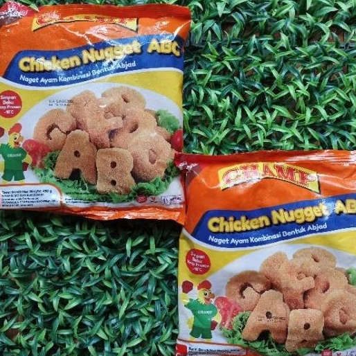 

Champ Chicken Nugget ABC (Naget Ayam) - Berat 450 gr