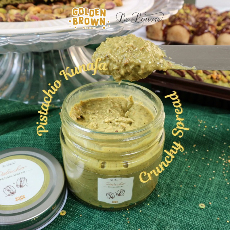 

Pistachio Kunafa Spread