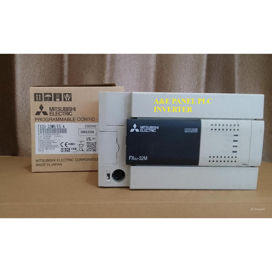 FX3U-32MR/ES-A PLC Mitsubishi FX3U 32MR ES A FX3U 32MR 32io