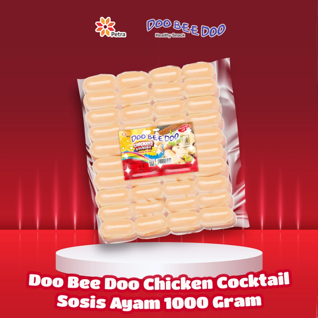 

Doo Bee Doo Sosis Chicken Cocktail Original 1000 Gram Promo