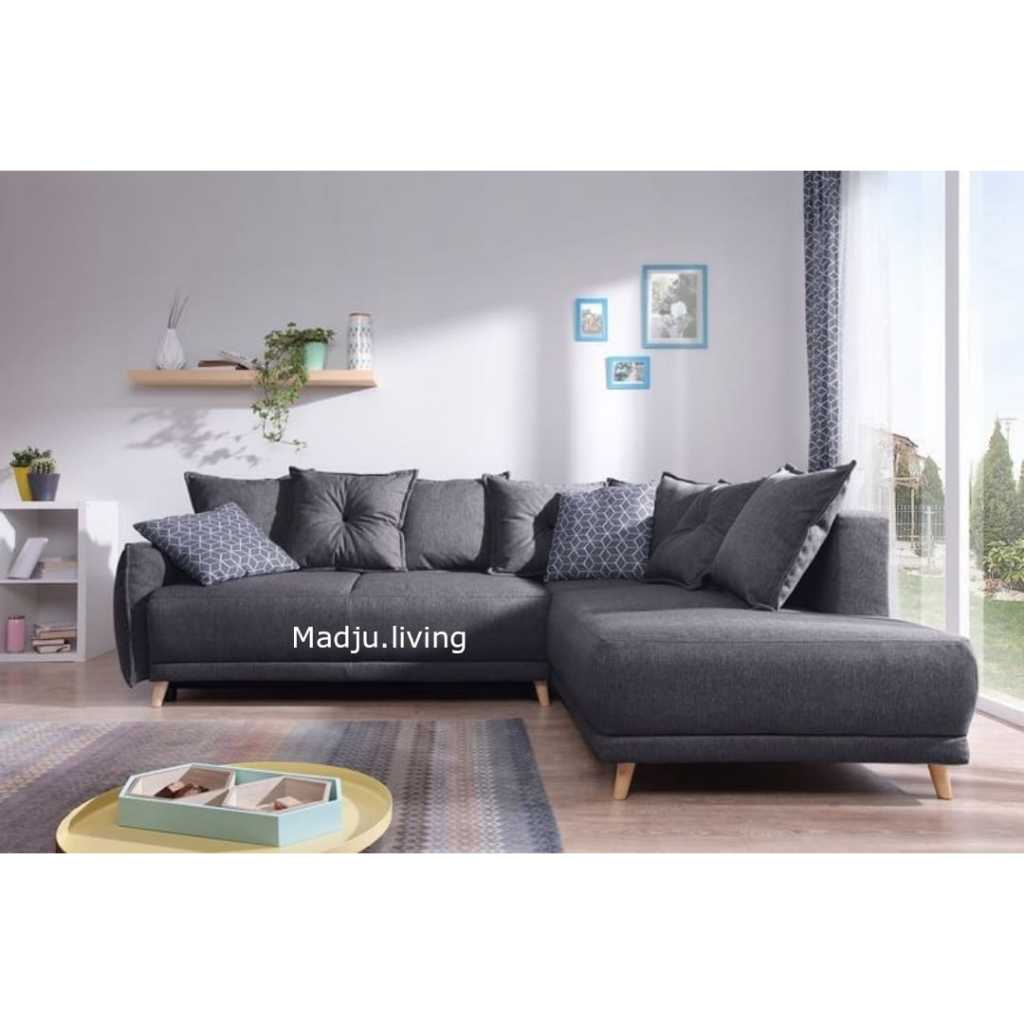 sofa minimalis / sofa L liona / sofa tamu / sofa new model