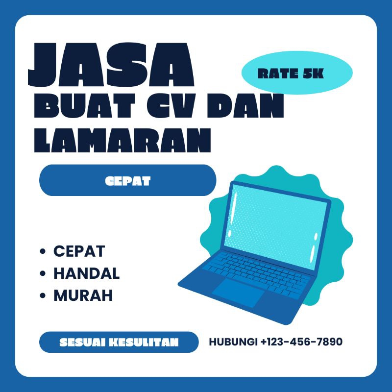 JASA PEMBUATAN CV DAN LAMARAN