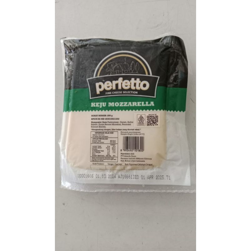 keju Mozarella perfetto