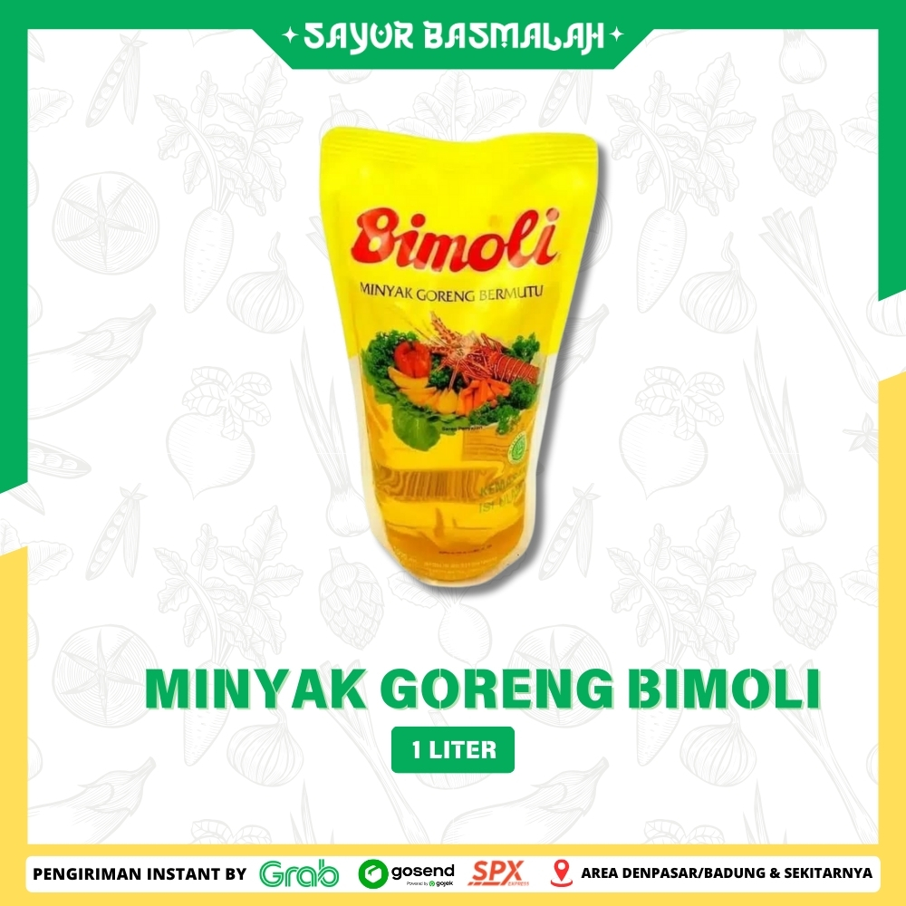 

Minyak Goreng Bimoli 1 liter - Sayur Basmalah