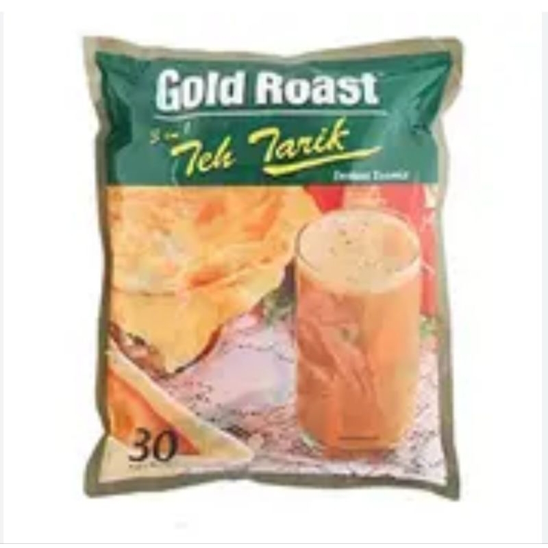 

Gold roast TEH TARIK instan 3in1 isi 30sachet x 20gr
