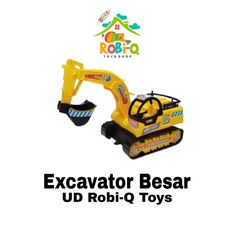 Mainan Bego Excavator Besar