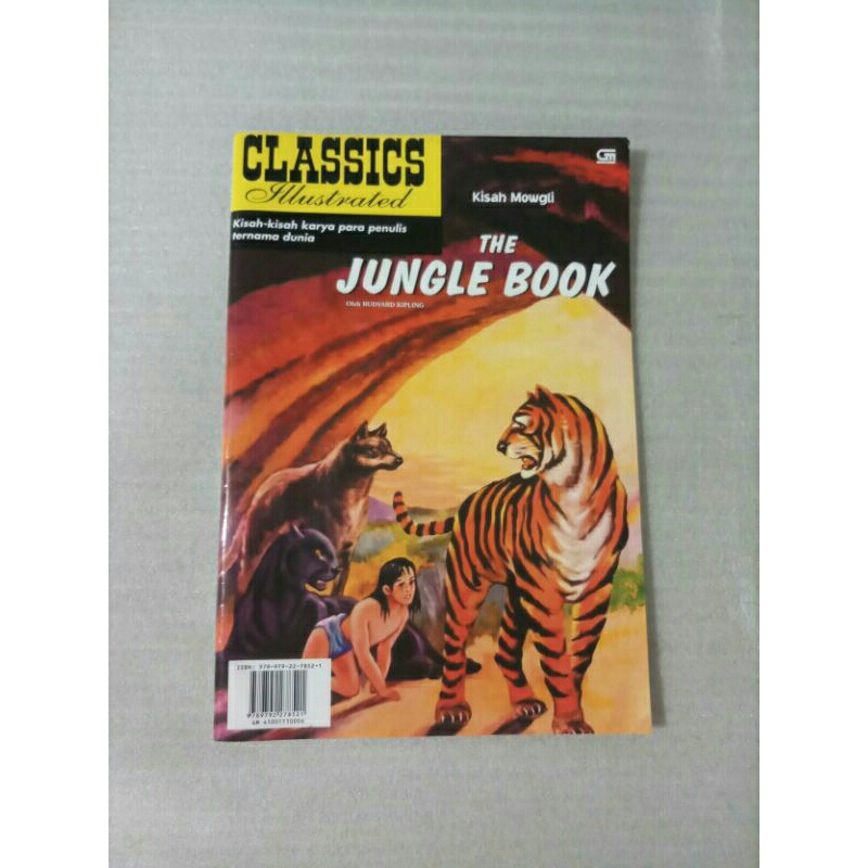 Komik Classics Illustrated The Jungle Book Kisah Mowgli