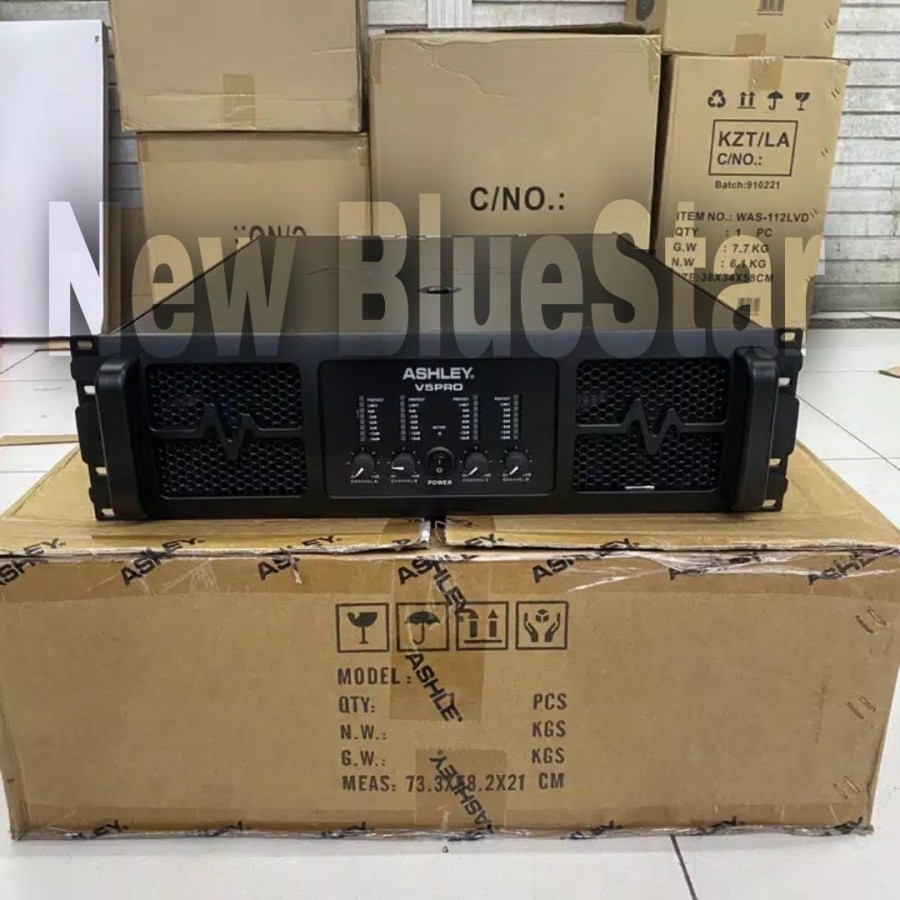 Power Ashley V 5 PRO Original Amplifier Ashley V5 PRO - 4 Channel