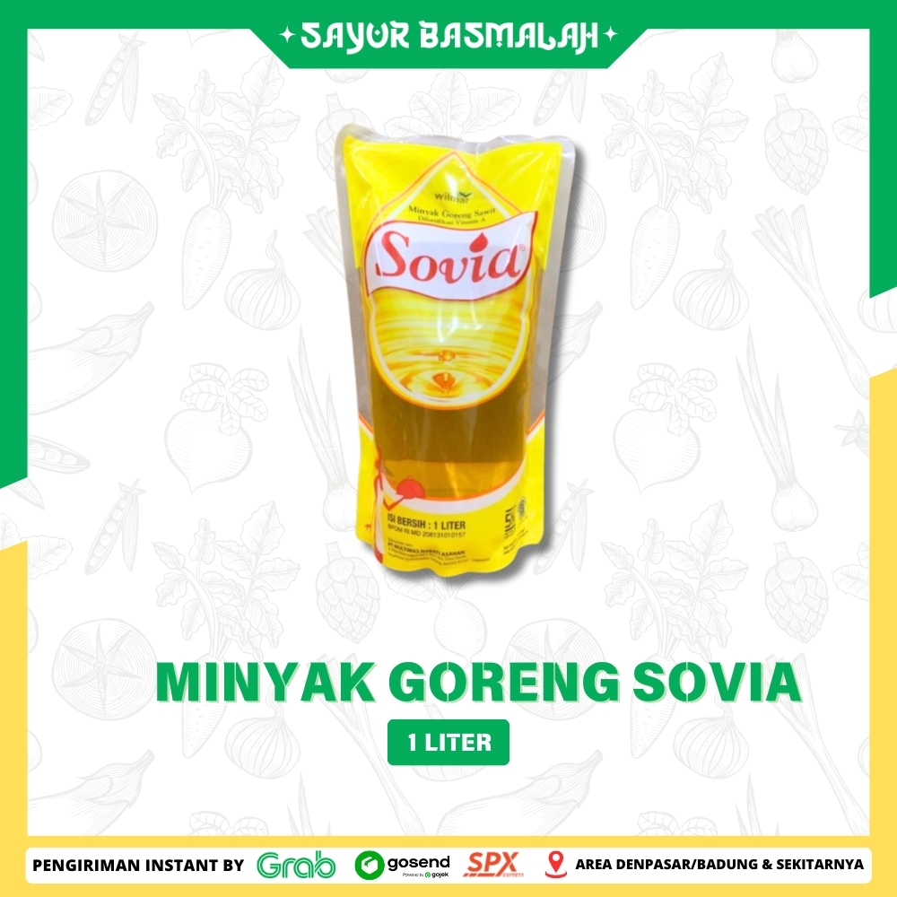 

Minyak Goreng Sovia 1 liter - Sayur Basmalah