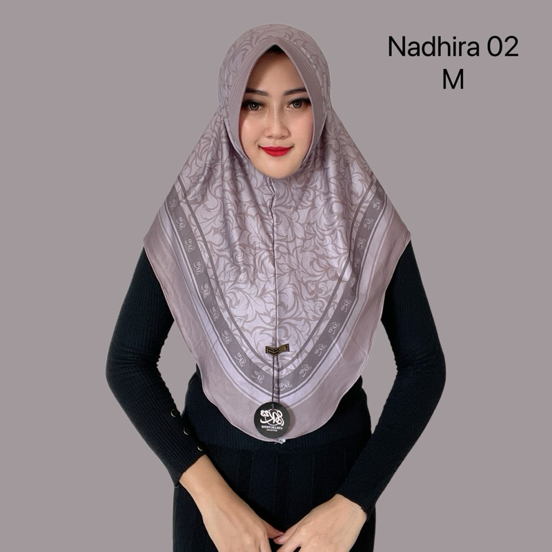 Indah Store - Hijab Instan Bergo Pet Printing Nadhira By Sk23