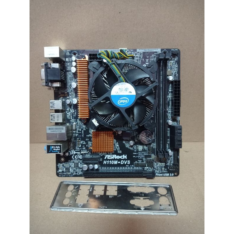 MOBO ASROCK H110M-DVS SOCKET LGA 1151 DDR4 ONBOARD VGA NORMAL