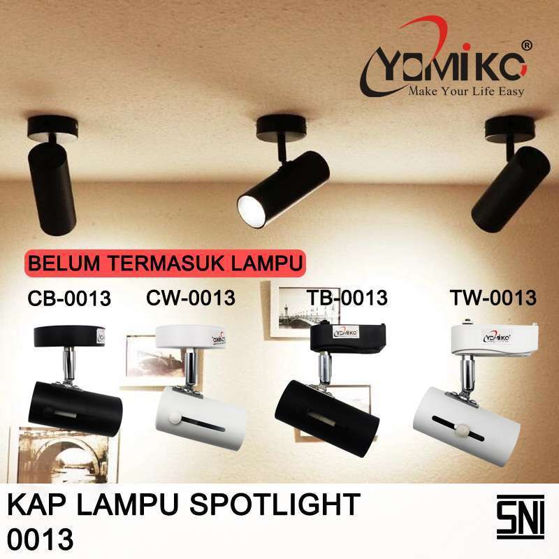 YOMIKO KAP Rell Track LED Spotlight / Lampu Sorot Tracklight Rell Spotlight